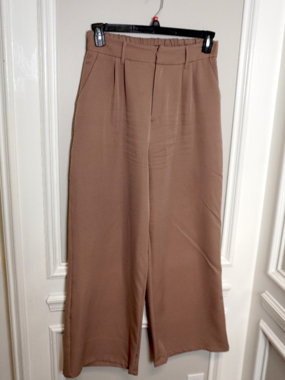 Lulumari high-waisted wide-leg trousers, Size L